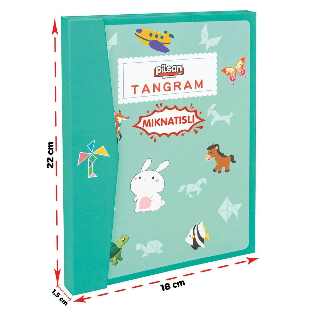 Pilsan Ahşap Manyetik Tangram — görsel 7