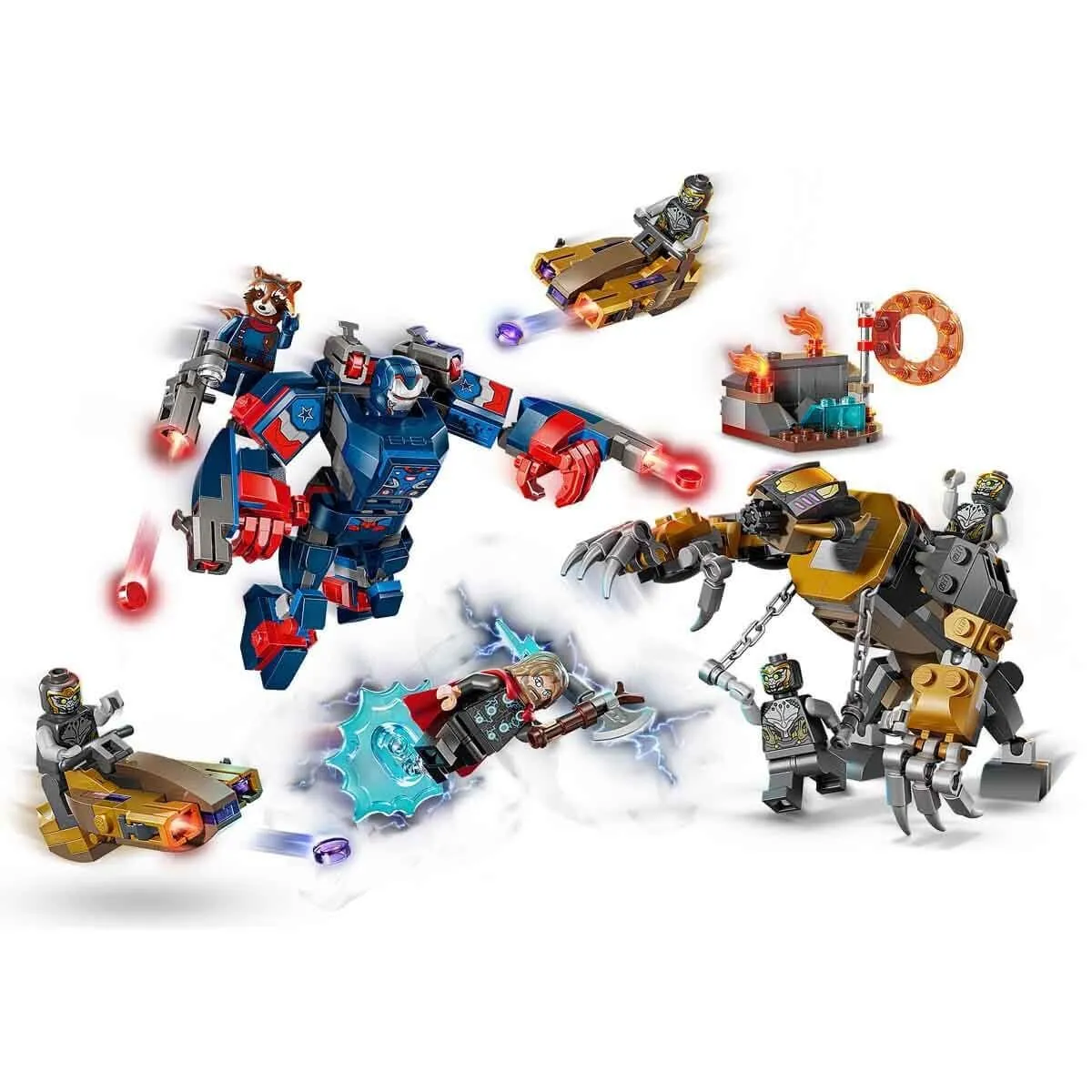 Lego Marvel Avengers: Endgame Thor, Chitauriye Karşı 373 parça +8 yaş — görsel 4