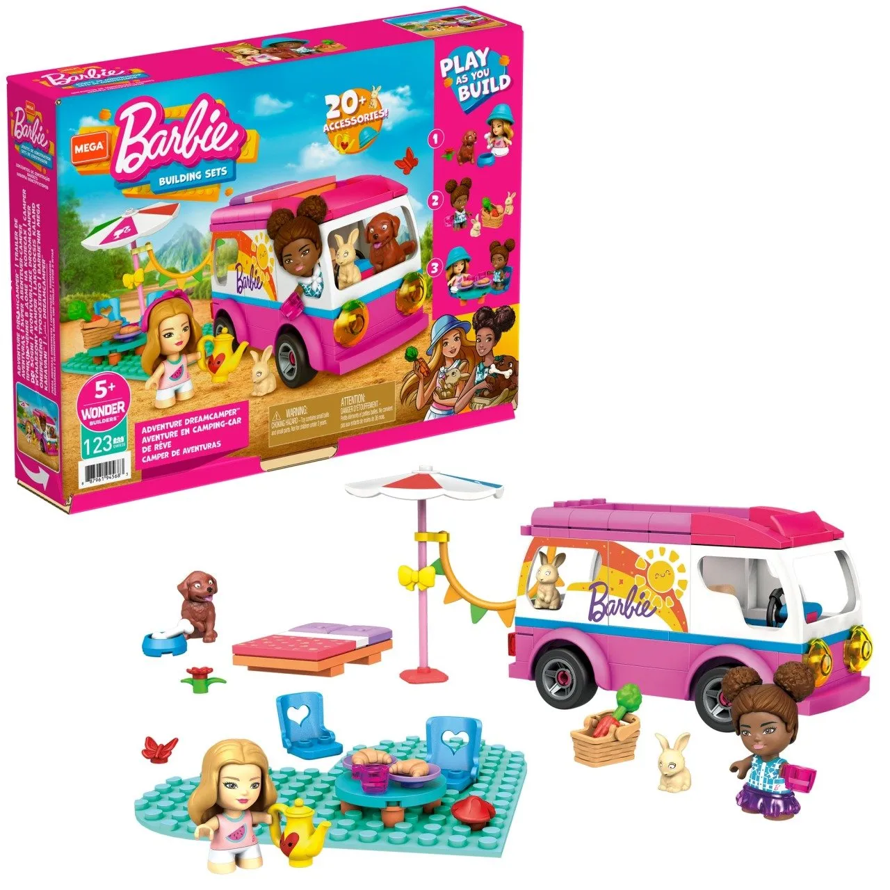 Barbie Mega Karavan Yapı Seti 123 Parça — görsel 2