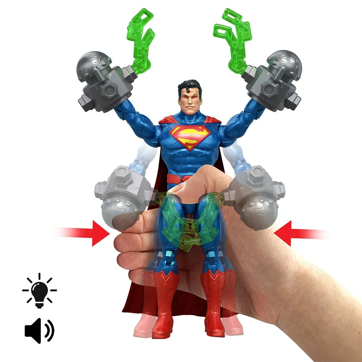 DC Superman Isı Görüşlü Aksiyon Figürü — görsel 5