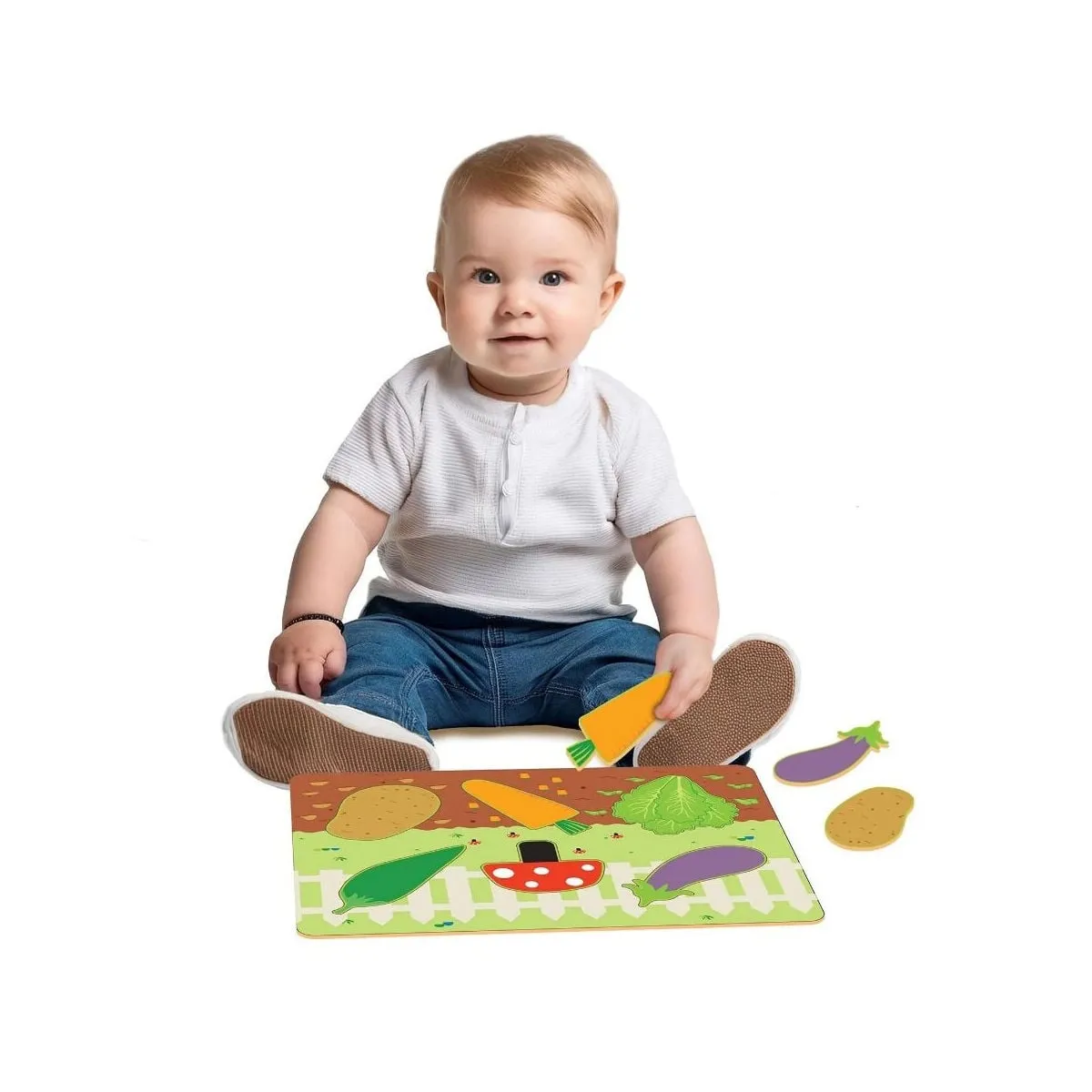 Fisher-Price Tak Çıkar Meyve Sebze Puzzle — görsel 2