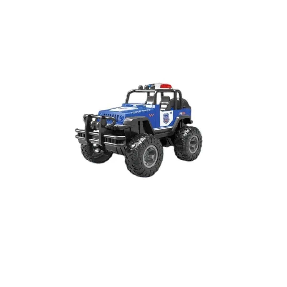 989-107 -Vardem Çek Bırak Üstü Açık Bigfoot Off-Road Polis Jeep