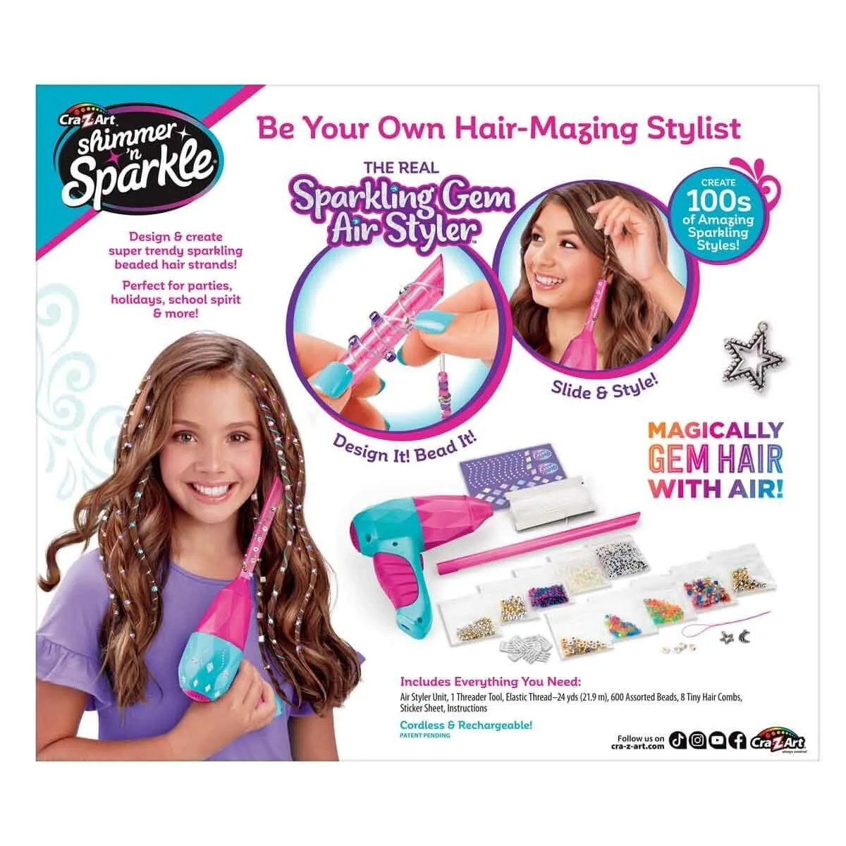 Cza-Hobi Set Shımmer N Sparkle Sparklıng Gem Aır Styler — görsel 7
