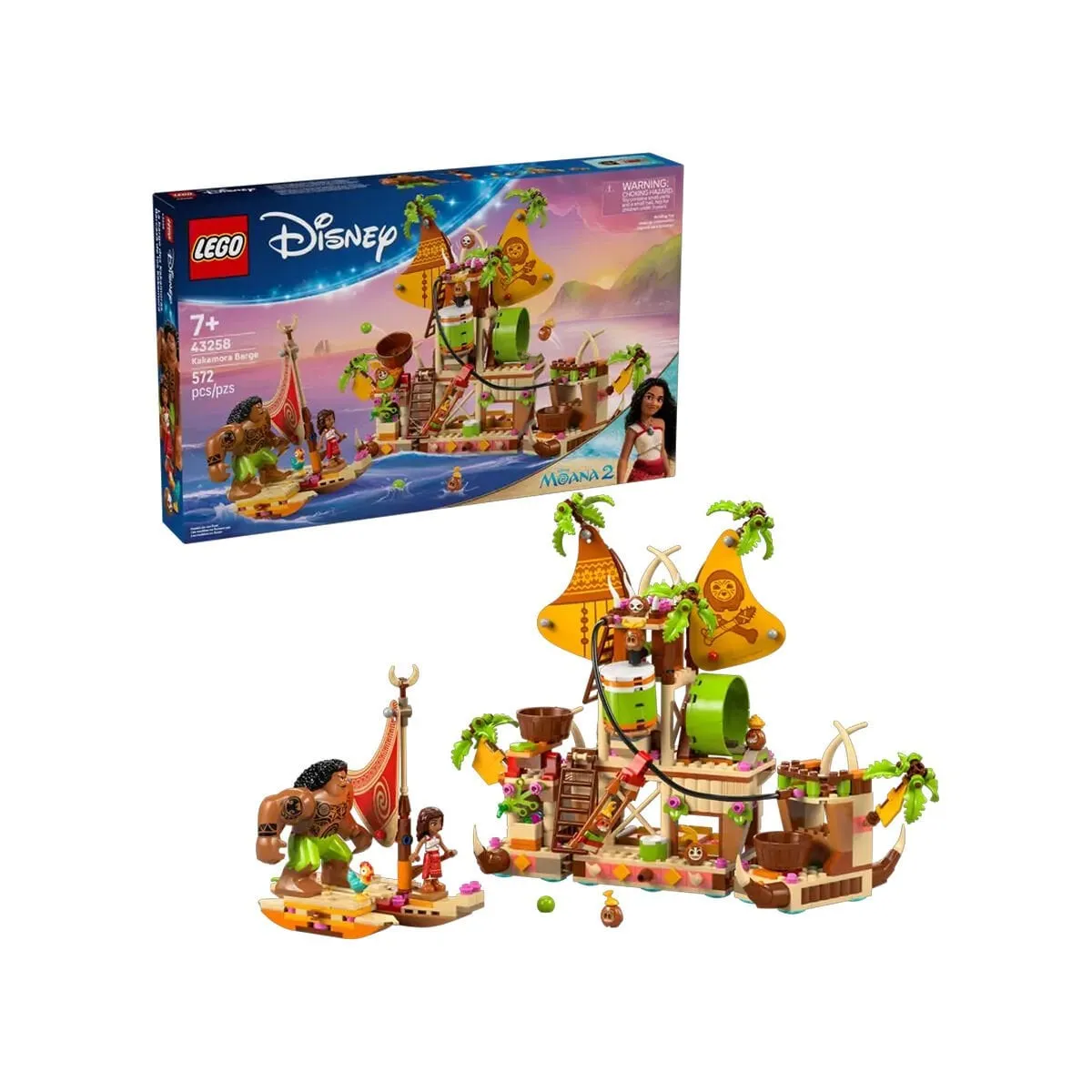 Lego Disney Prensesi Moana 2 - Kakamora Gemisi 572 parça +7 yaş