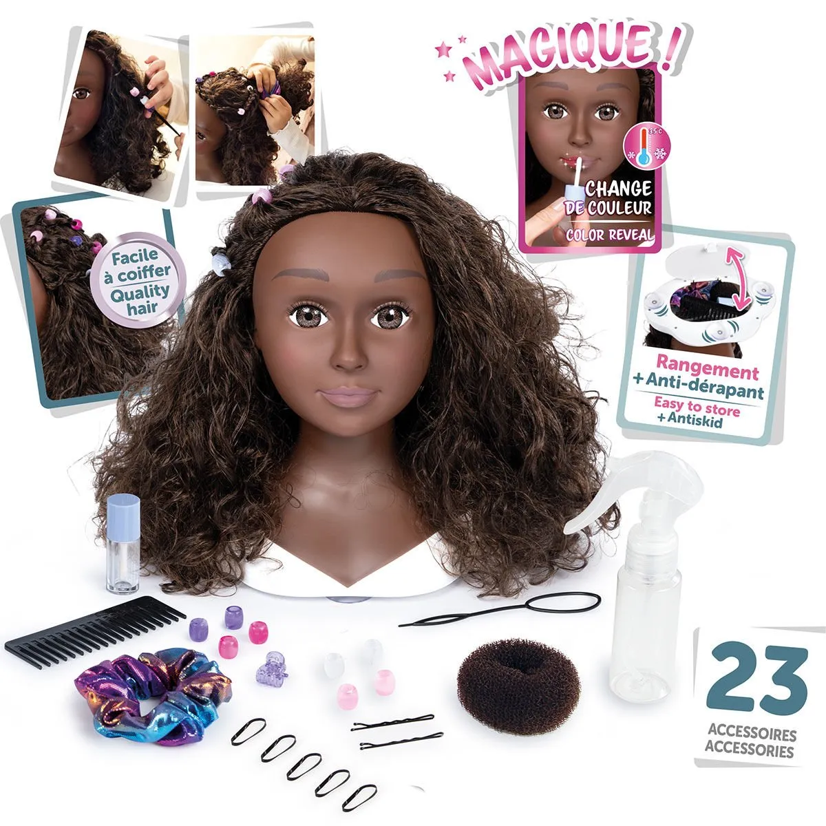 Afro Stil Bebek Başı Güzellik Seti — görsel 2