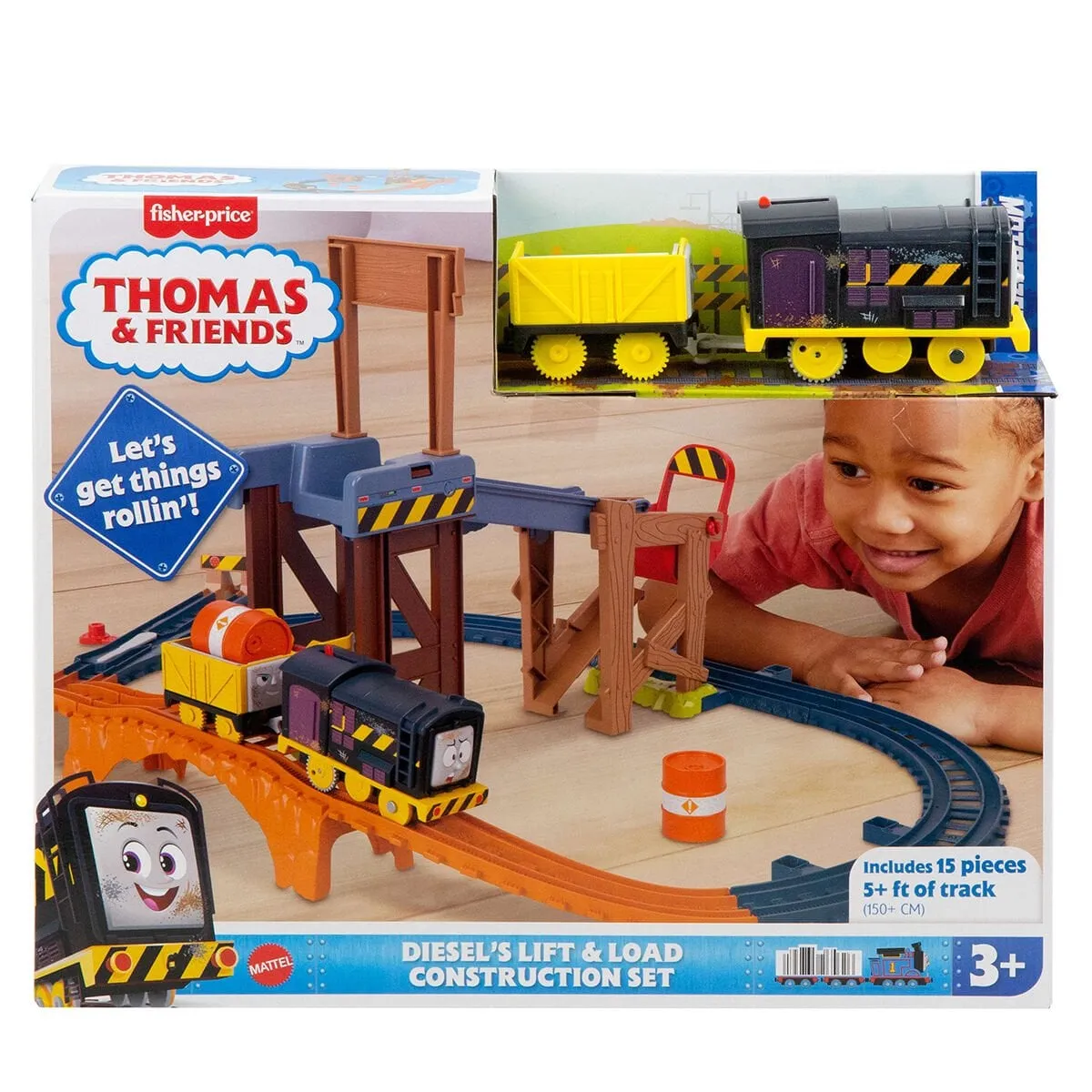 Thomas ve Arkadaşları Diesel İnşaat Tren Seti — görsel 6