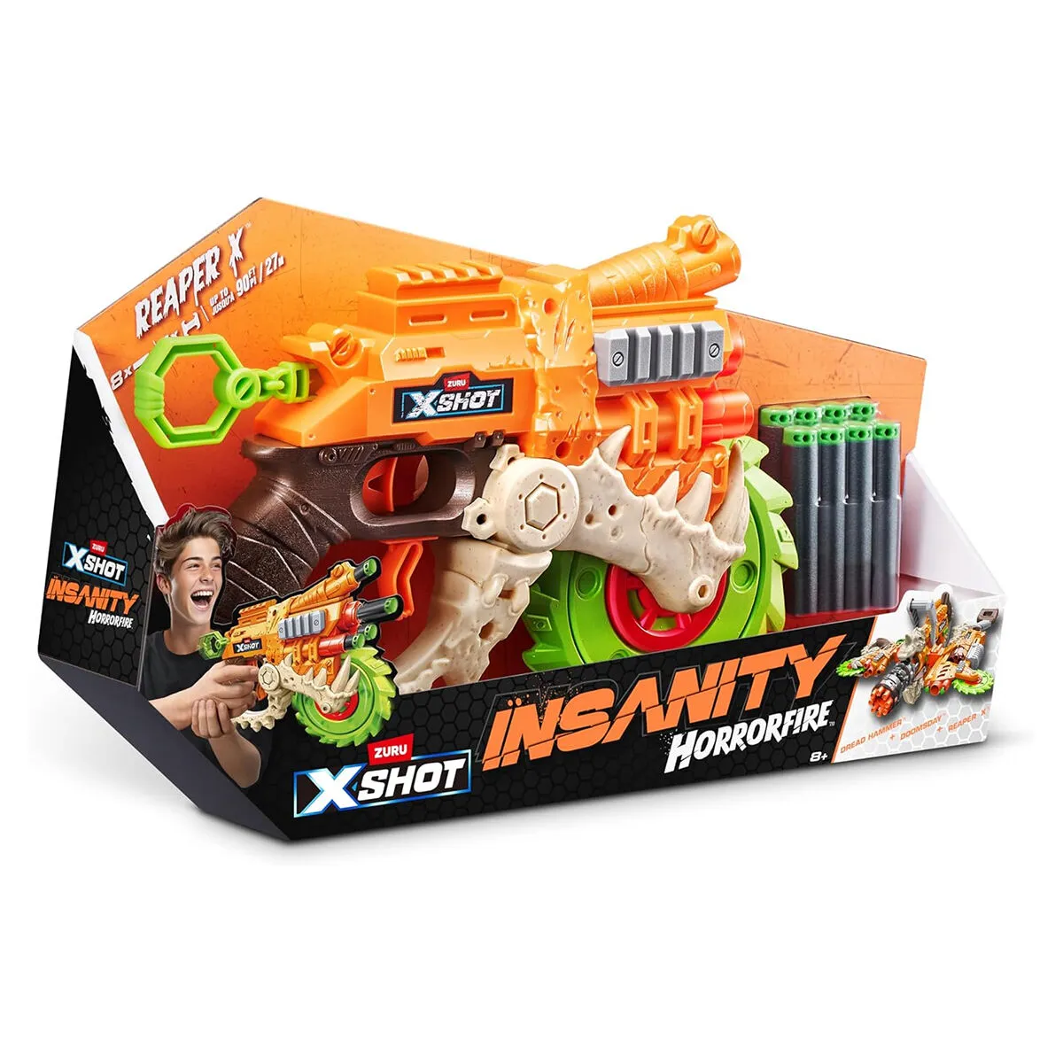 X-Shot SÜNGER ATAN SİLAH 8 MERMİLİ — görsel 7