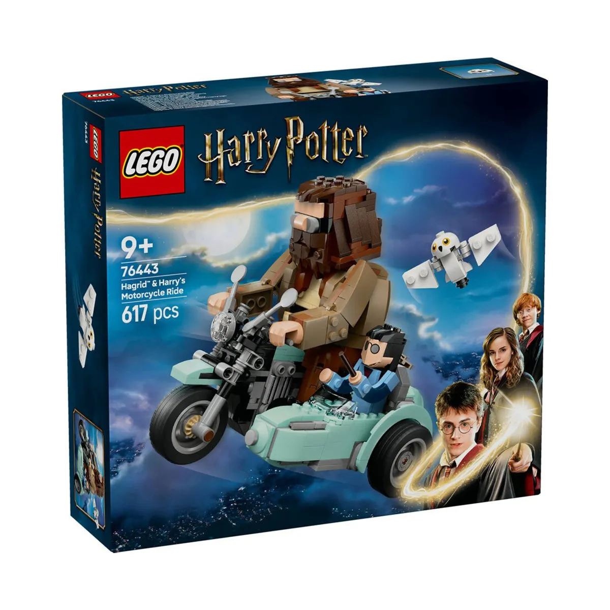 LEGO® Harry Potter™ Hagrid™ ve Harry'nin Motosiklet Yolculuğu 617 parça +9 yaş