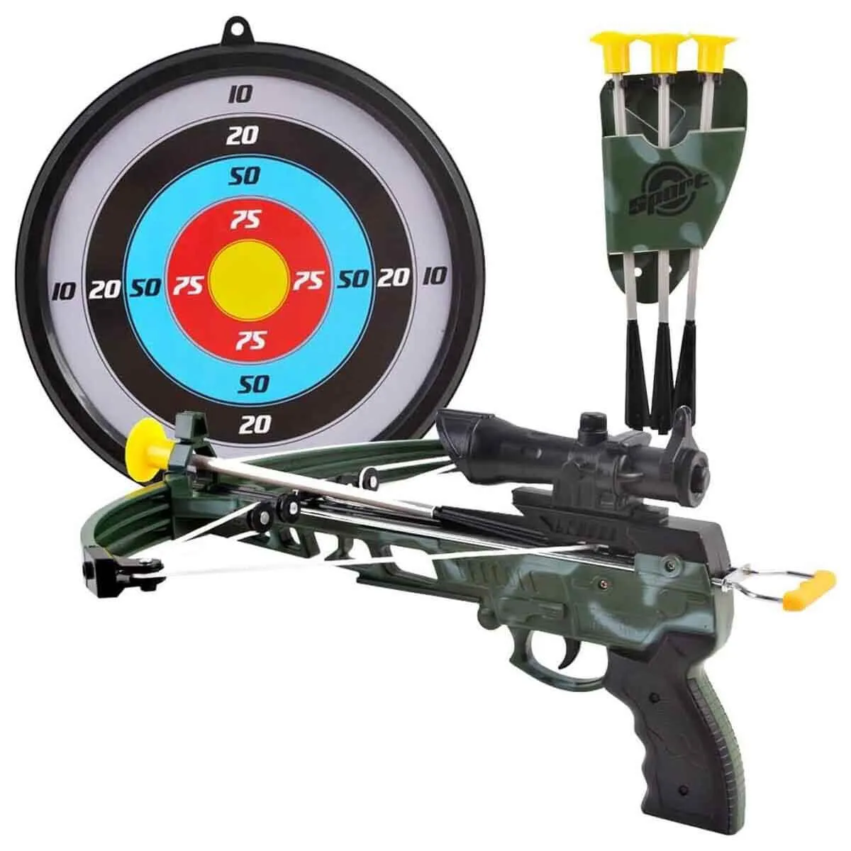 SUN-YFN-OK SET CROSSBOW ASKERİ 4 VAK OK SADAK HEDEFLİ — görsel 2