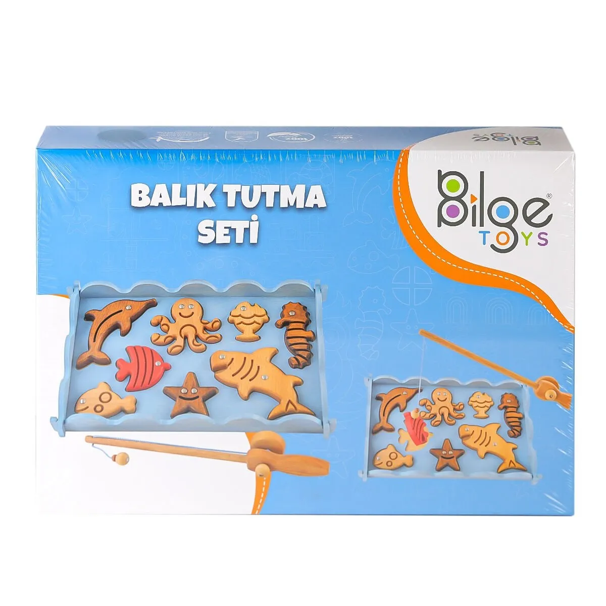 104 Ahşap Balık Tutma Oyunu