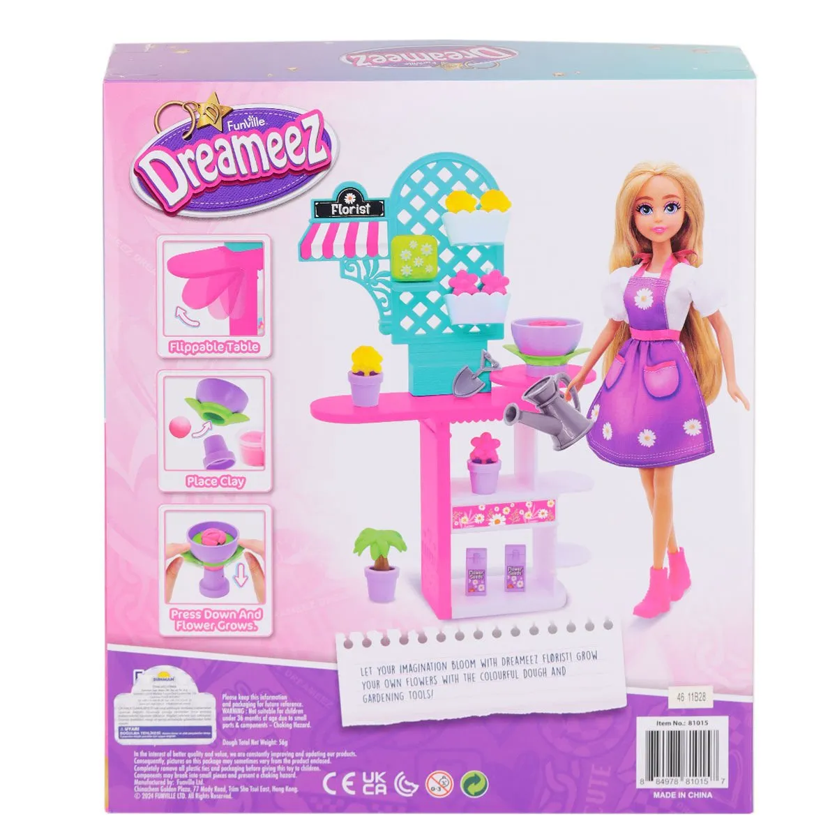 Dreameez Çiçekçi Bebek Oyun Seti — görsel 2