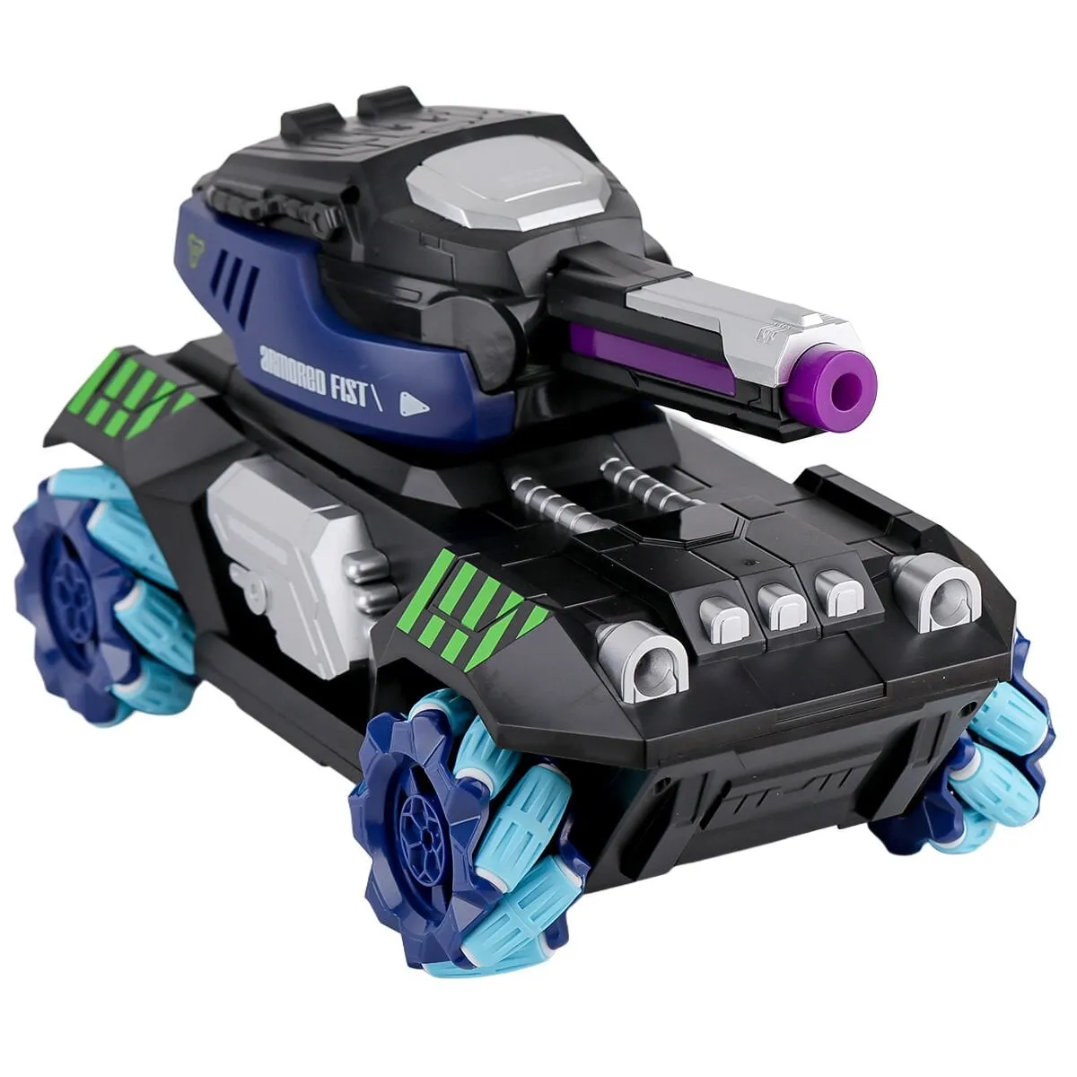 Kumandalı Sesli Işıklı Drift Tank — görsel 4