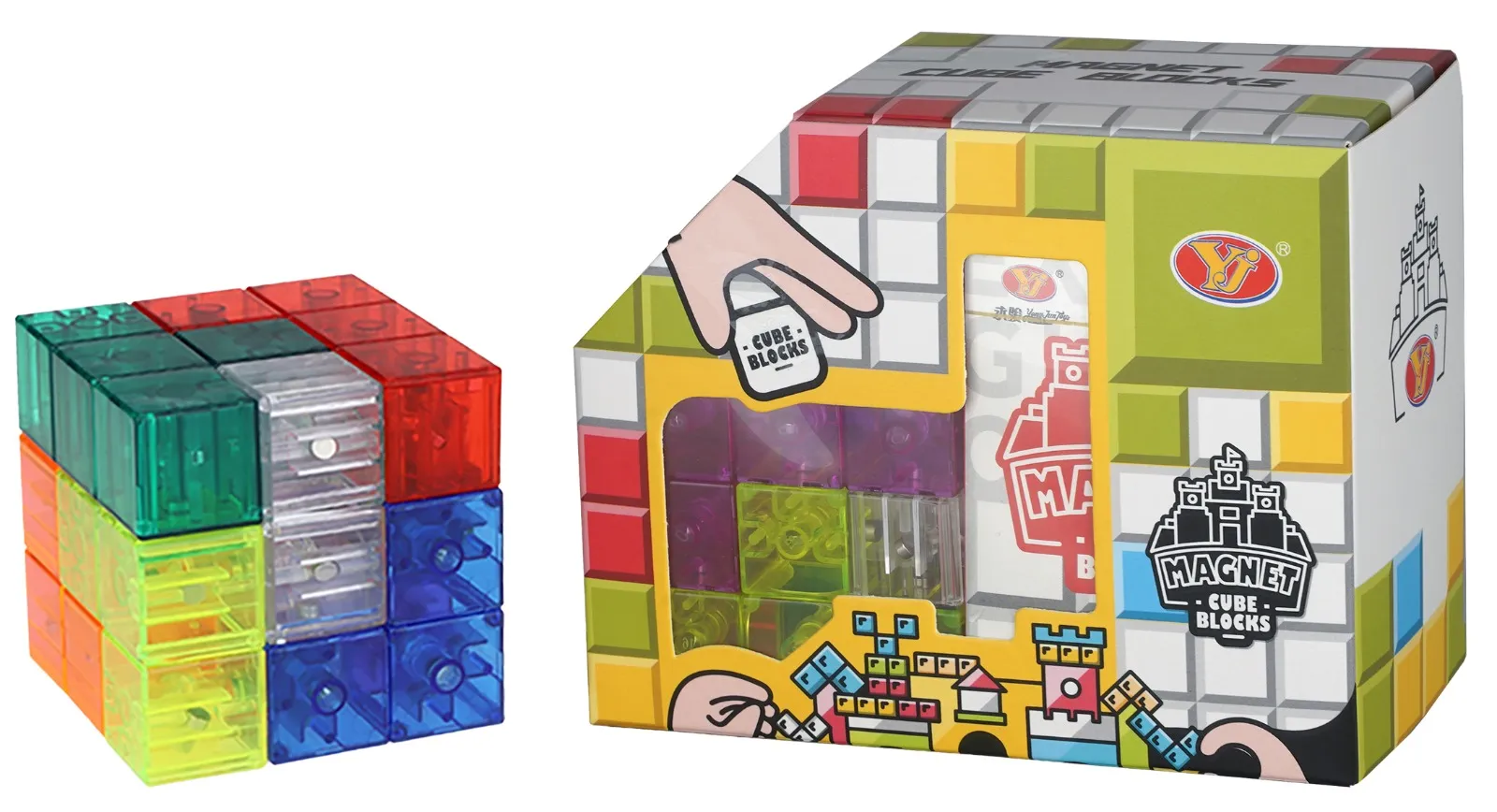 Magnet Küp Bloklar