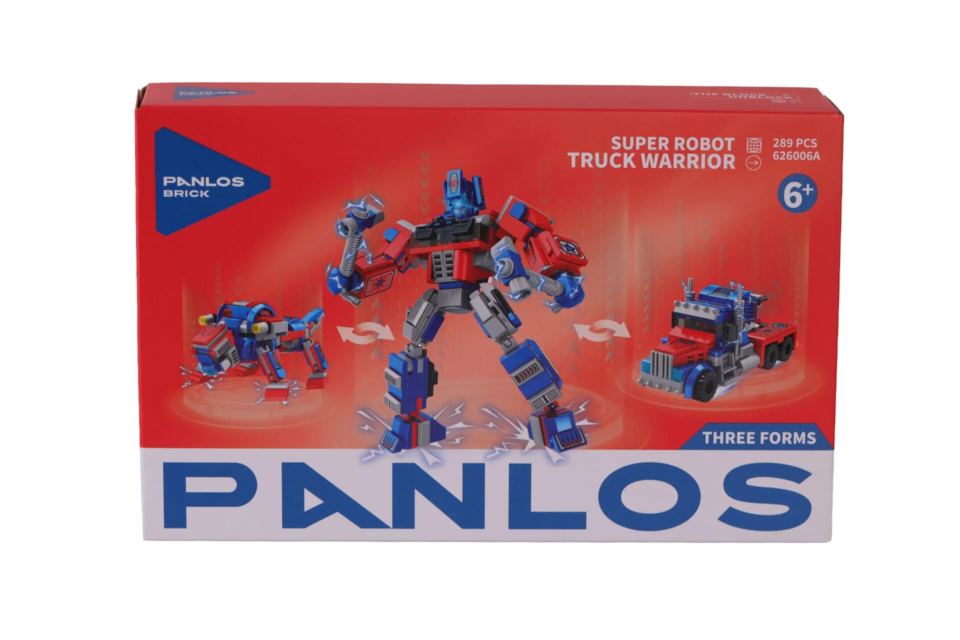 Dönüşen Robotlar Block Oyuncak-Kırmızı — görsel 2