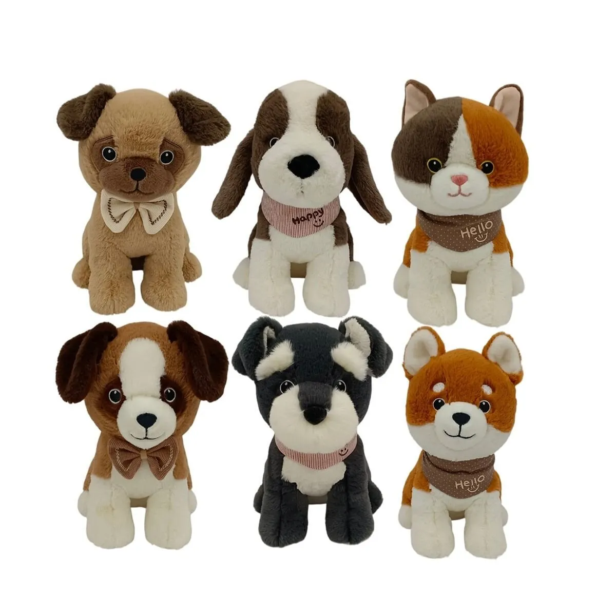 20 Cm Peluş Hayvanlar 6 Asorti — görsel 7