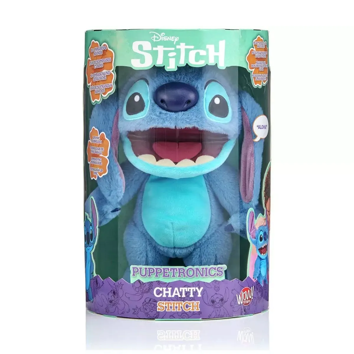 DIS-1025 Disney Stitch 30 cm Elektronik Kukla