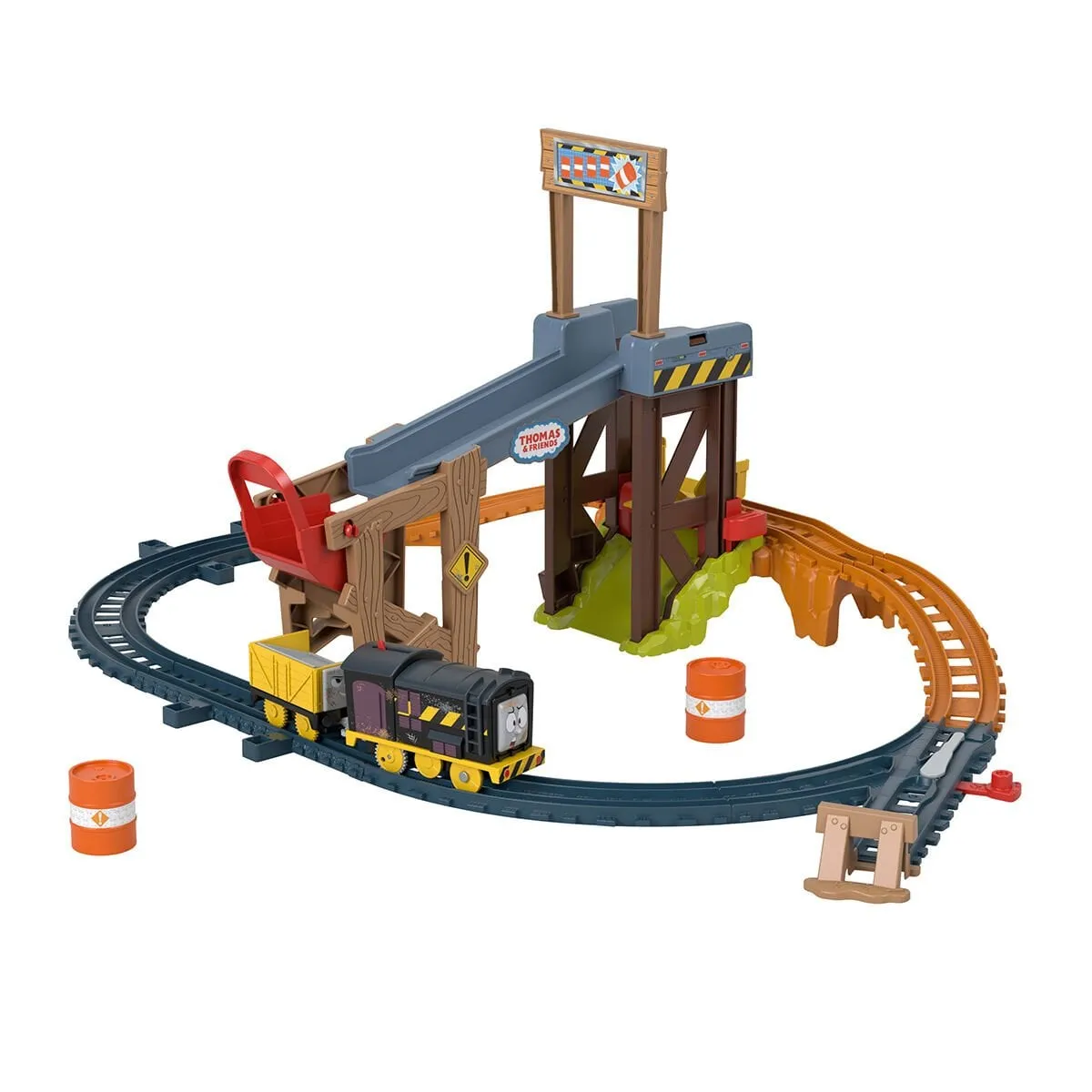 Thomas ve Arkadaşları Diesel İnşaat Tren Seti