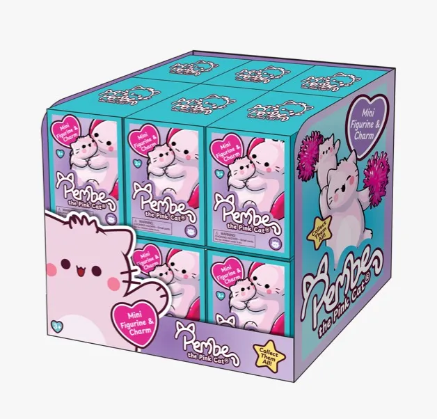 Pembe Blind Box Plastik Mini Figürler — görsel 3