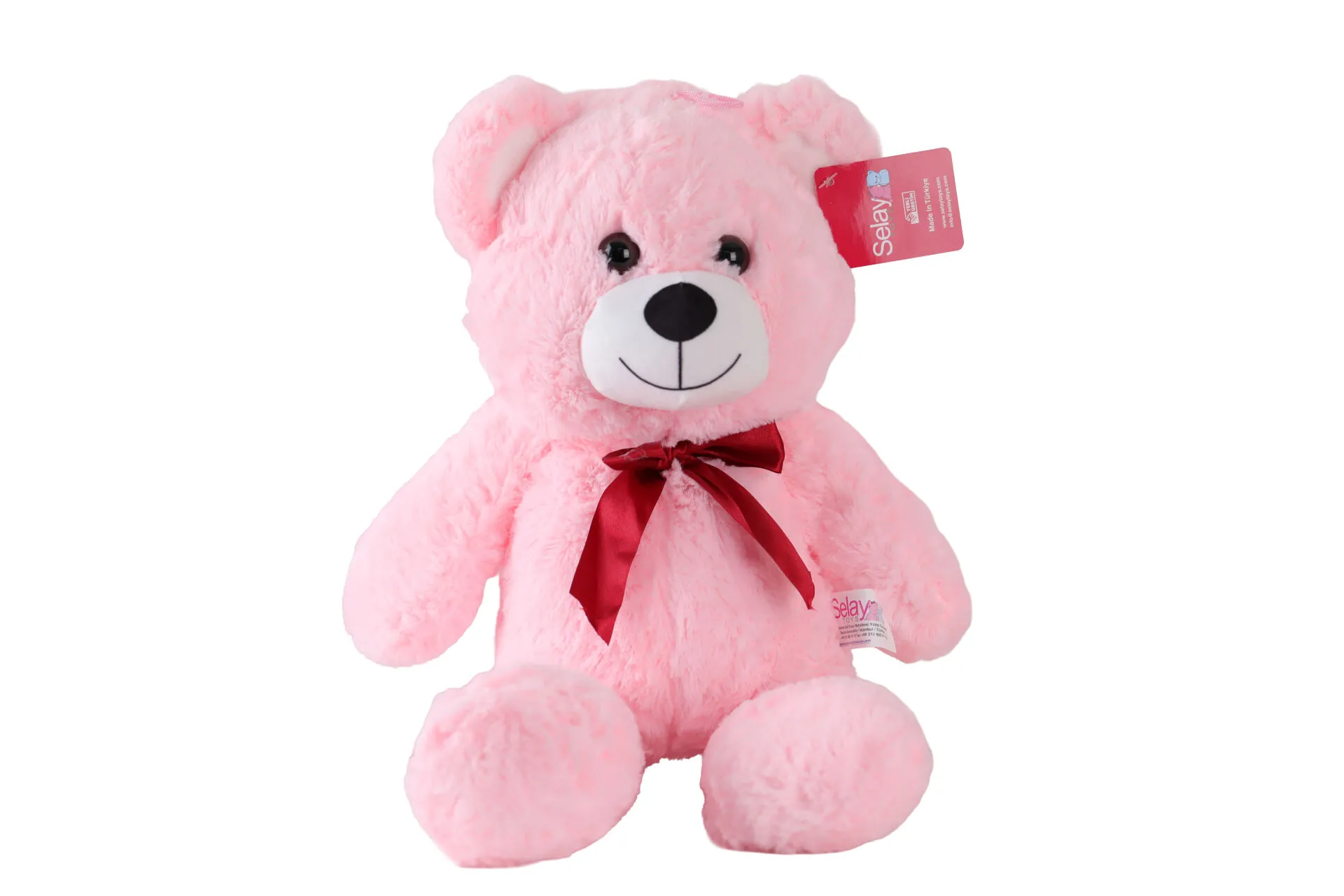 4564P Salaş Ayı 46 Cm-Pembe
