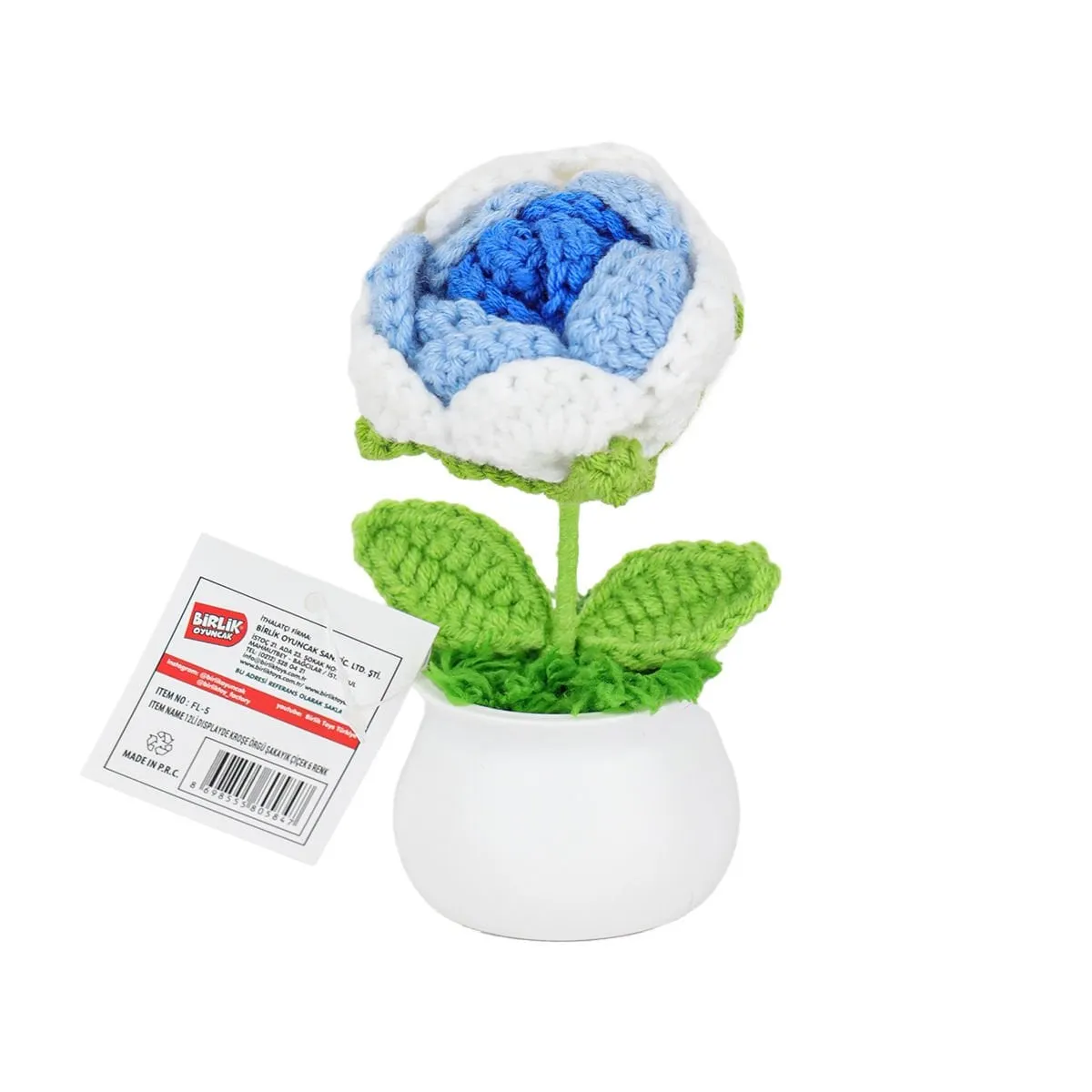 Birlik Toys 5 Adet Örgü Şakayık Çiçek (5) — görsel 2