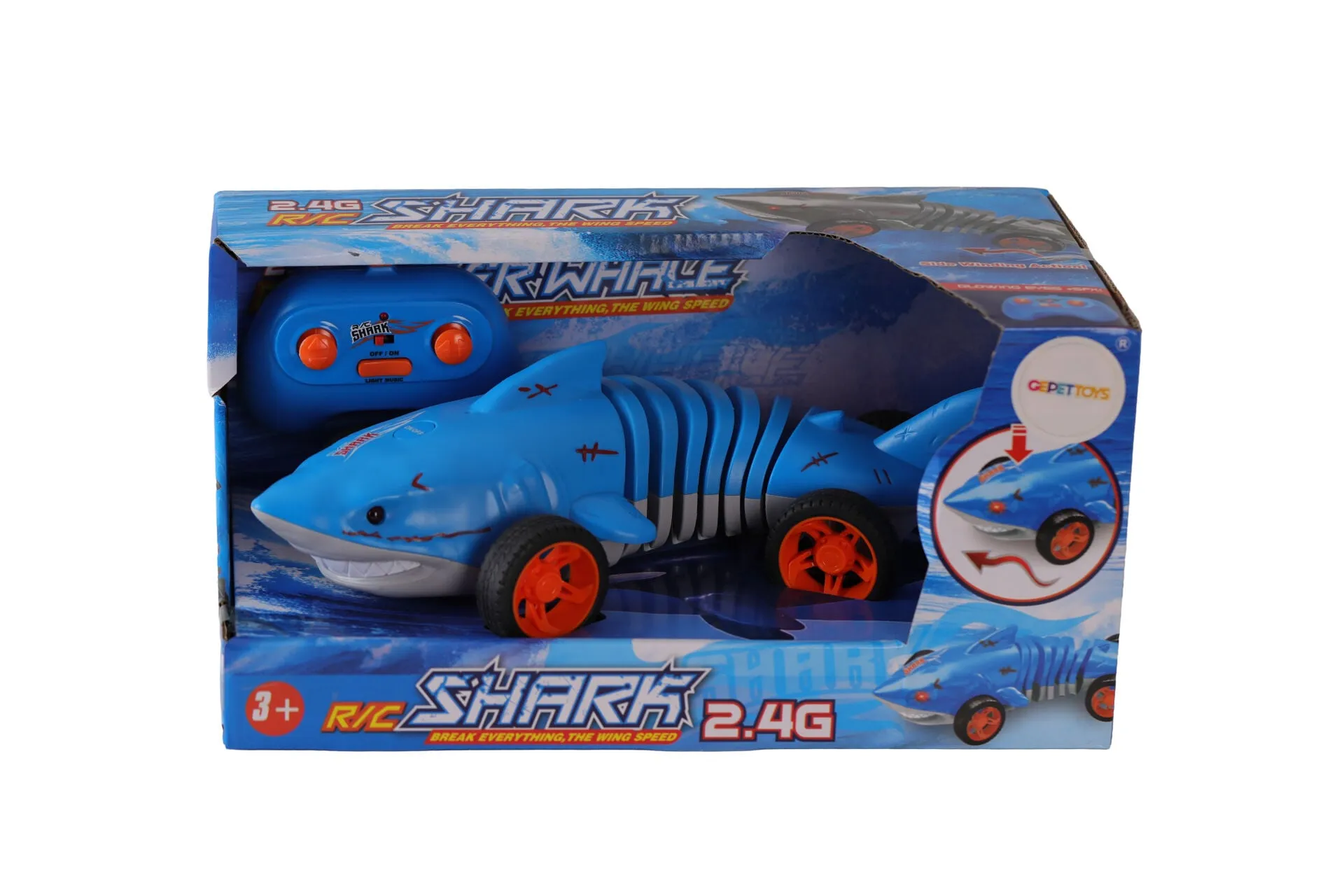 Uzaktan Kumandalı Sesli Işıklı Shark