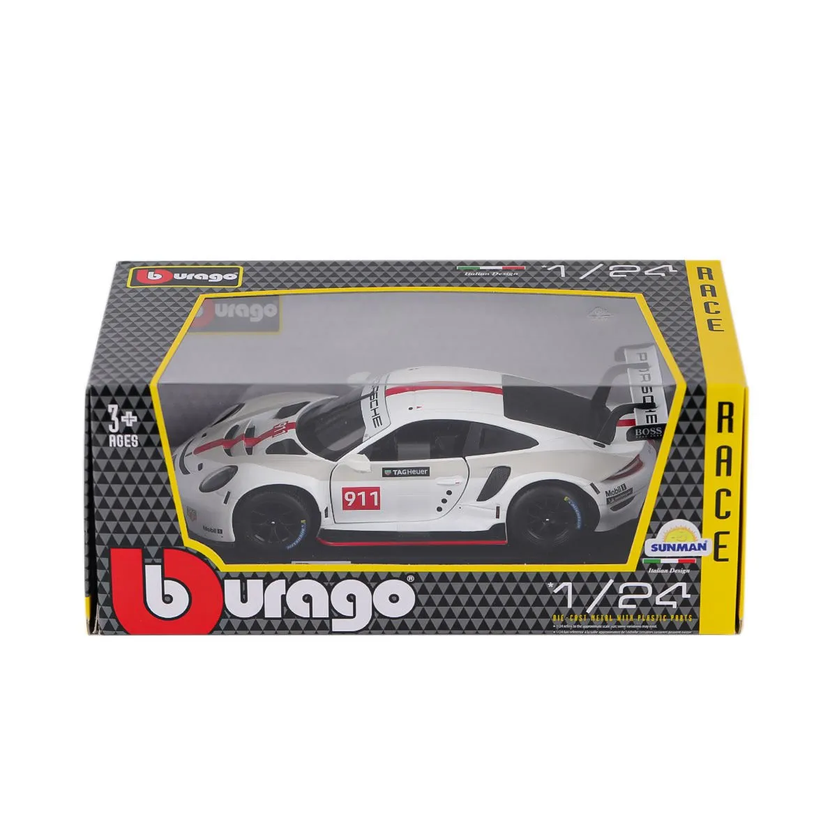 Burago Porsche 911 RSR 1:24 -Sunman