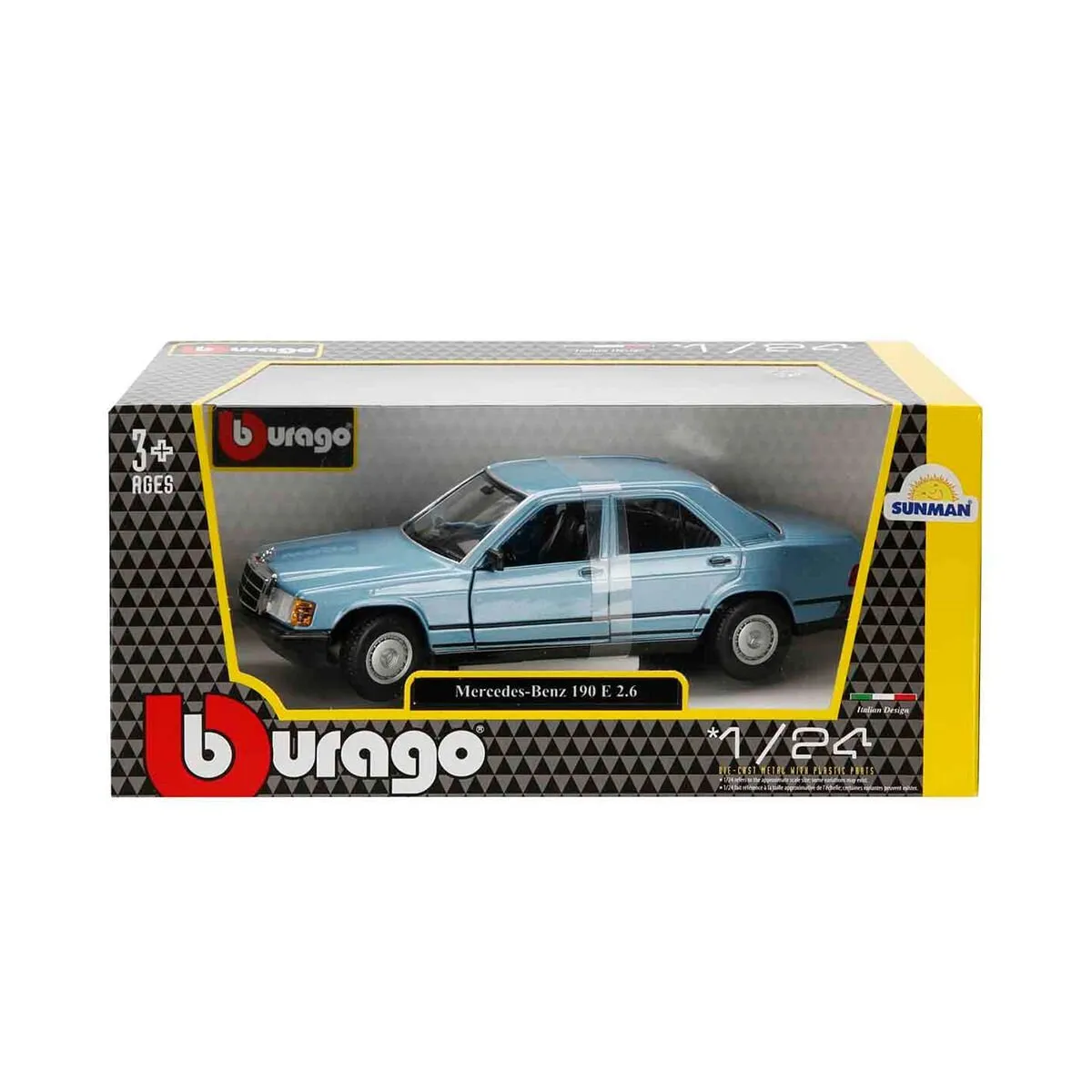 1:24 Mercedes Benz 1987 190 E Model Araba — görsel 2