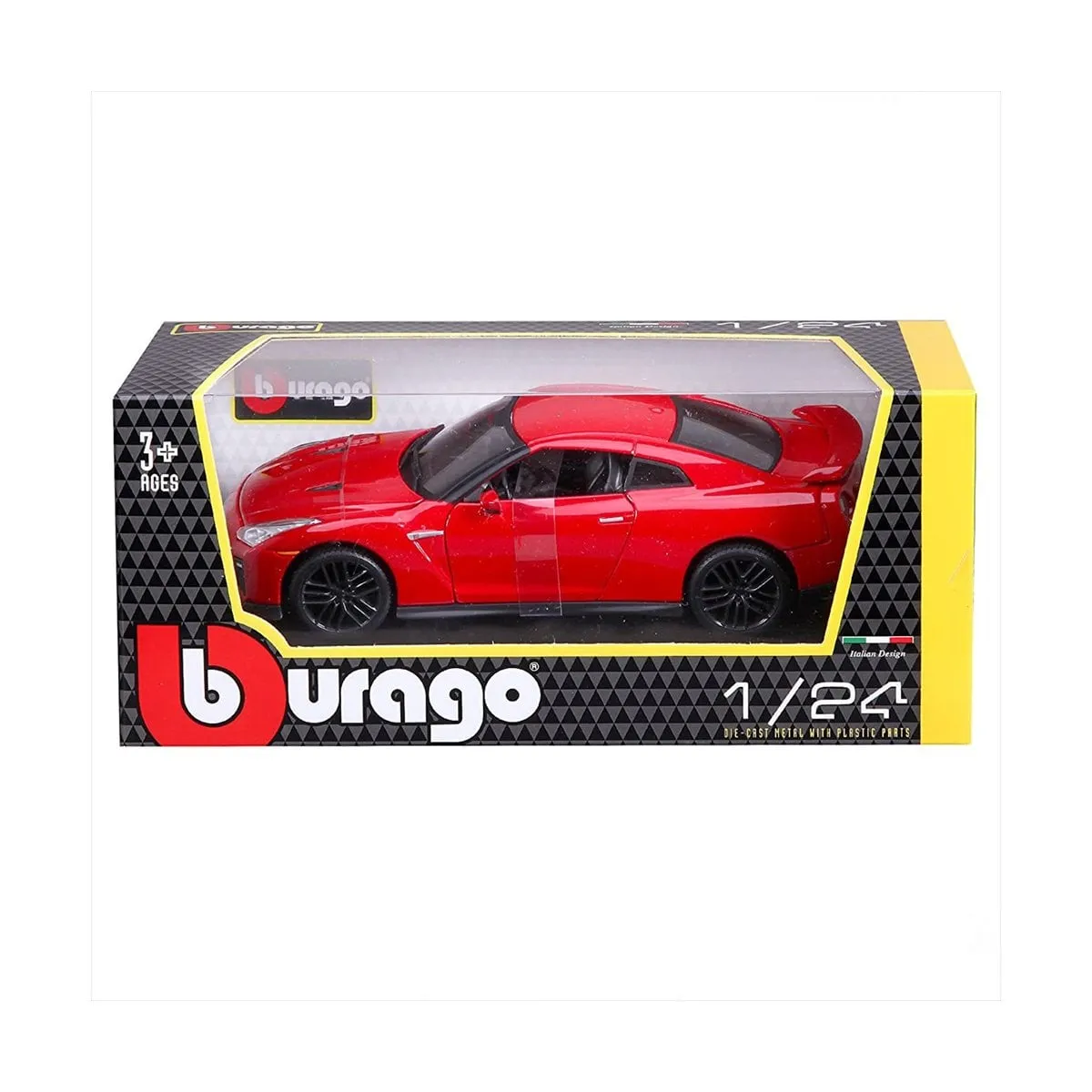 Burago 1:24 Nissan GT-R 2017 Model Araba