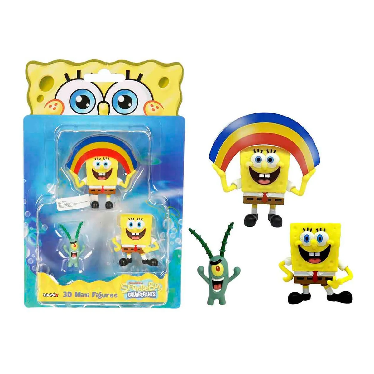 SpongeBob 3D 3'lü Mini Figür Seti — görsel 4