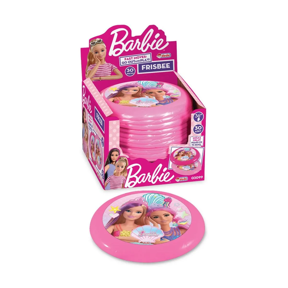 Barbie Frizbi -Fentoys