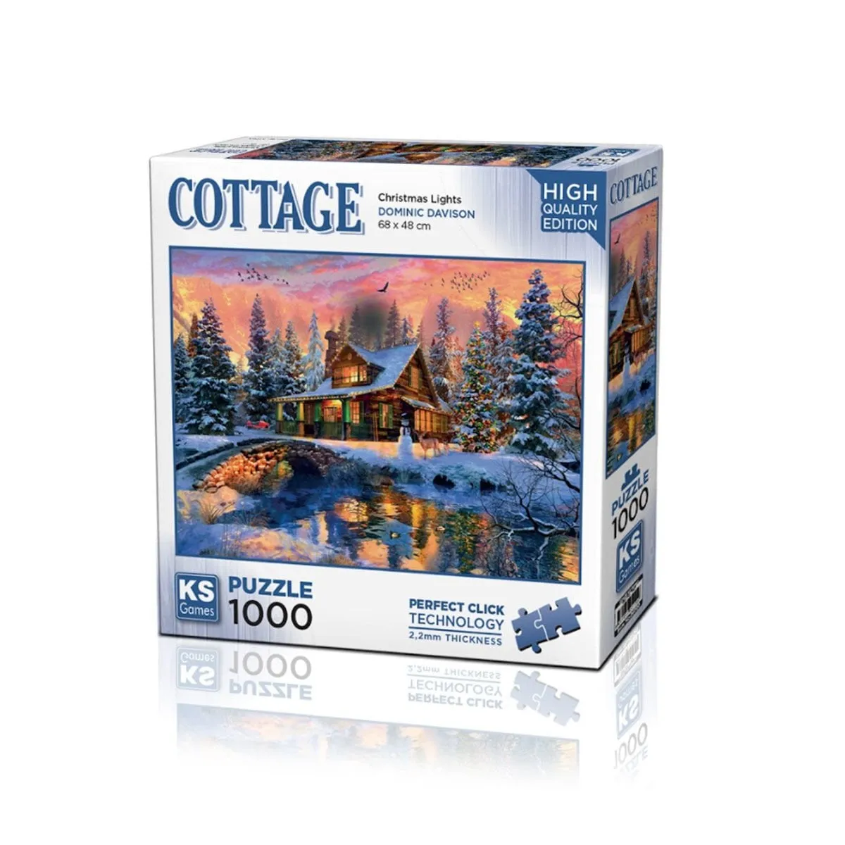 Christmas Lights 1000 Parça Puzzle -KS Puzzle
