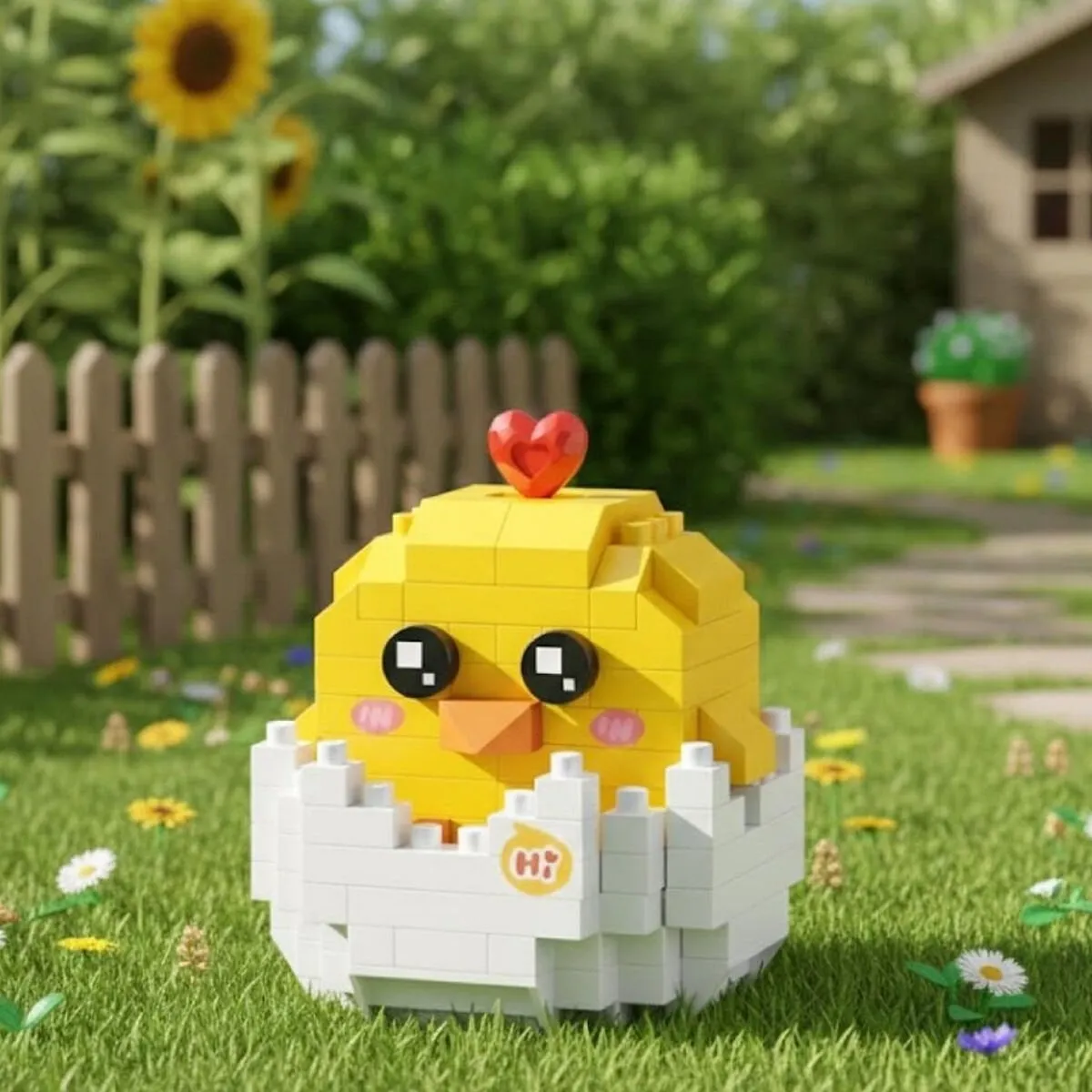 Loz Kabuklu Civciv 150 Parça Block Oyuncak Mini Poşet — görsel 2