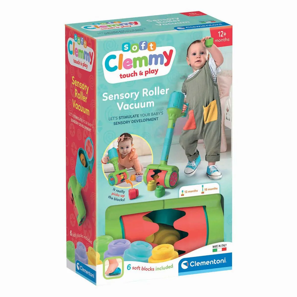 Soft Clemmy - Duyusal Vakumlu Süpürge 6-36 ay