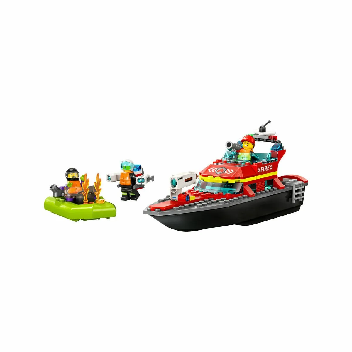 Lego City - İtfaiye Kurtarma Teknesi 144 parça +5 yaş — görsel 2