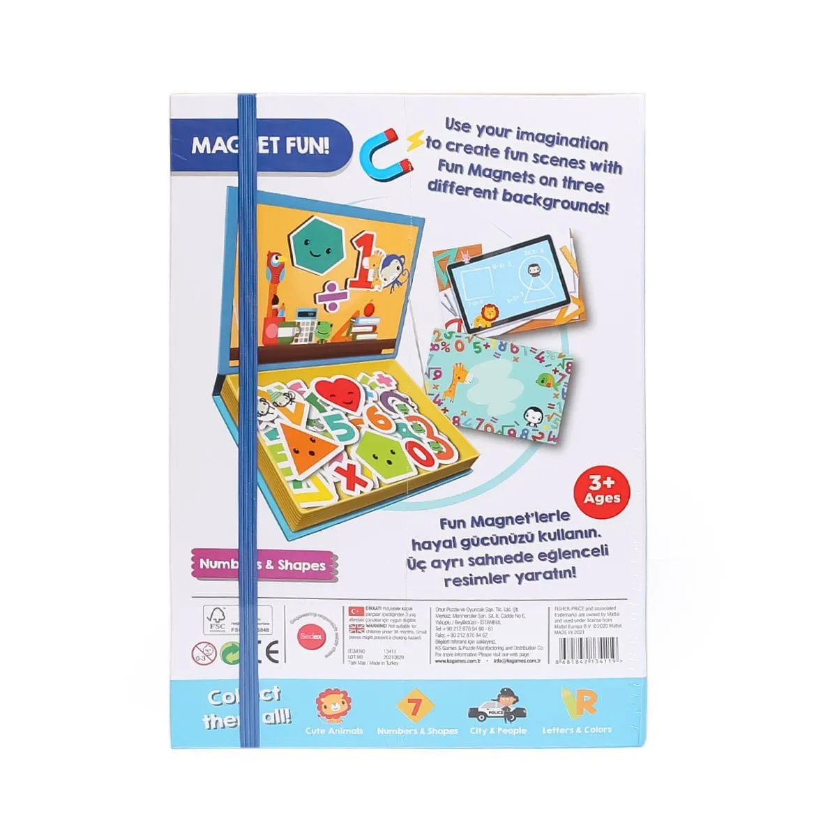 Fisher-Price Baby Puzzle Numbers Shapes (KS Puzzle) — görsel 2