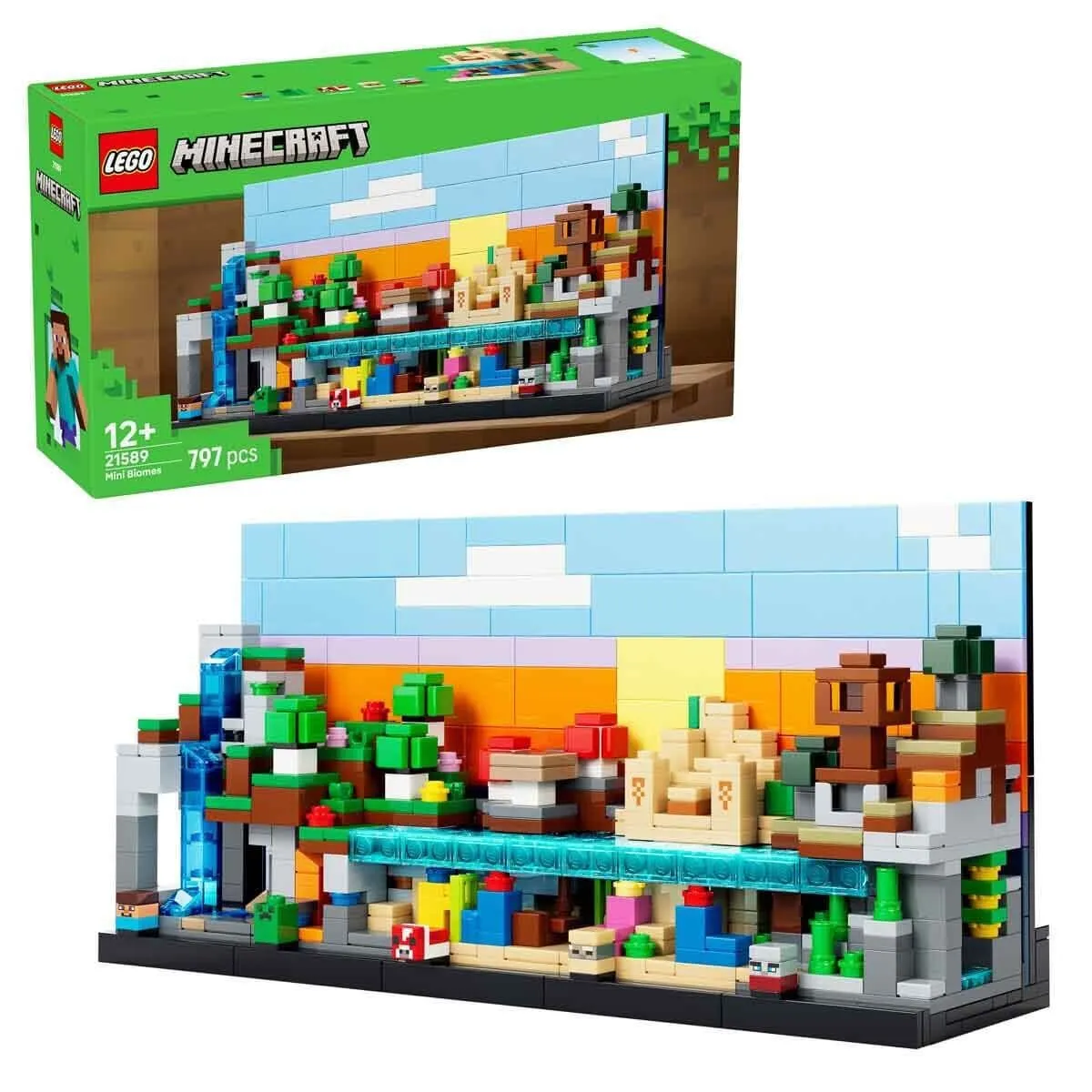 Lego Minecraft Mini Biomes 797 parça +12 yaş