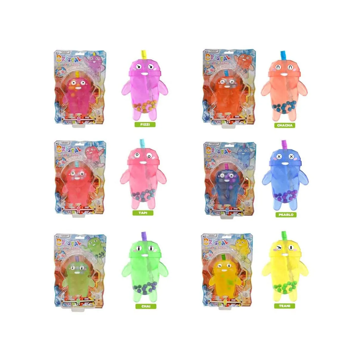 Figür Bubble Tea Crystal Boba Pals Serıes 14CM