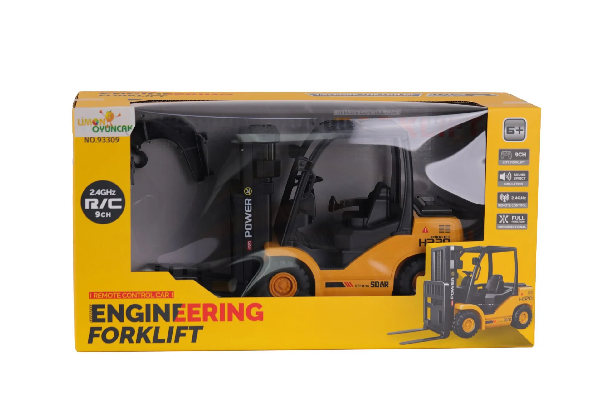 Şarjlı Kumandalı 9 Kanal Forklift