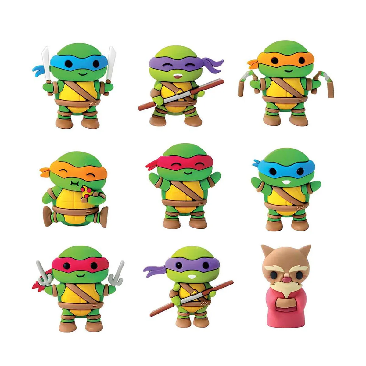 Ninja Kaplumbağalar Buddies 3D Sürpriz Figür Paketi — görsel 3