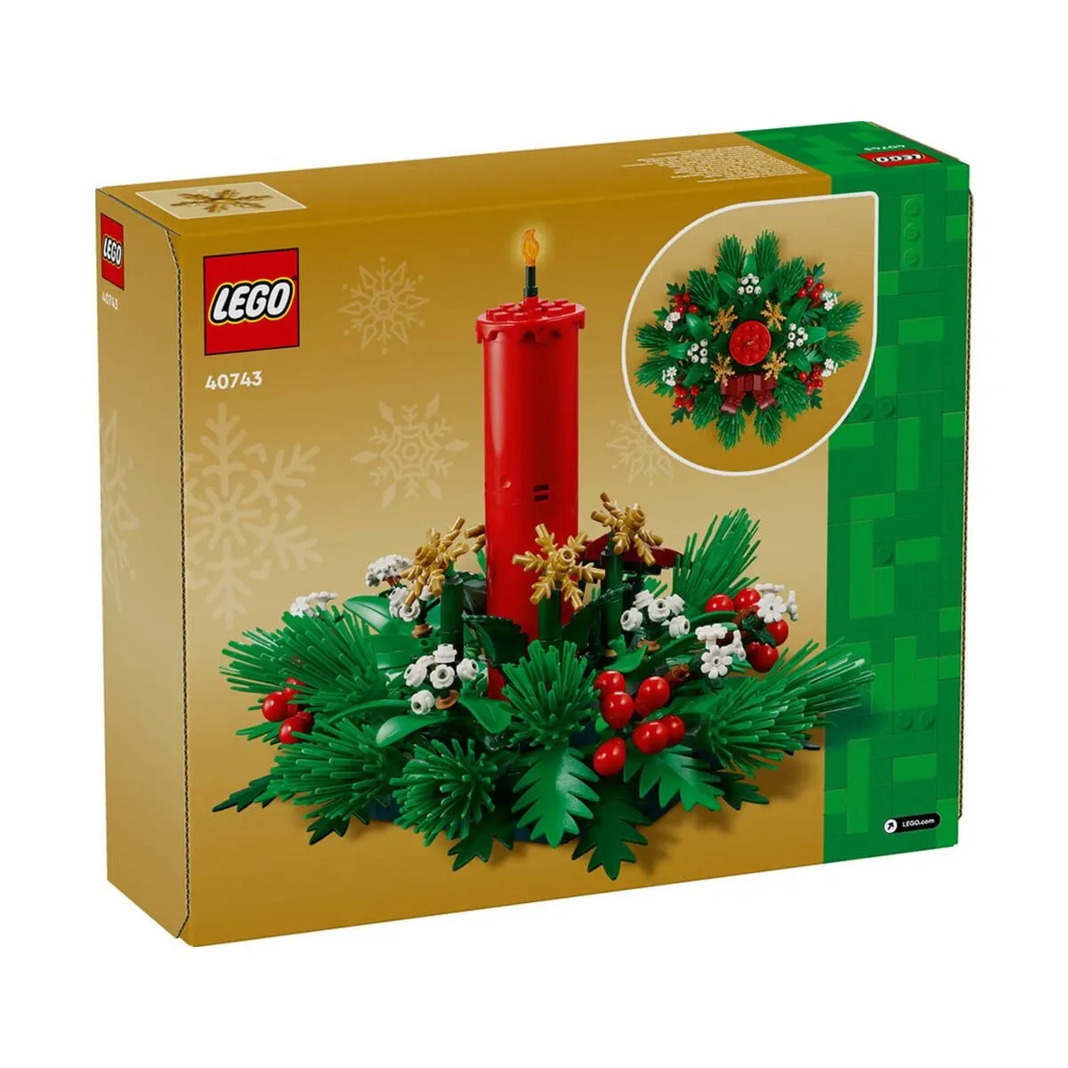 Lego iconic Yılbaşı Masa Süsü 433 parça +12 yaş