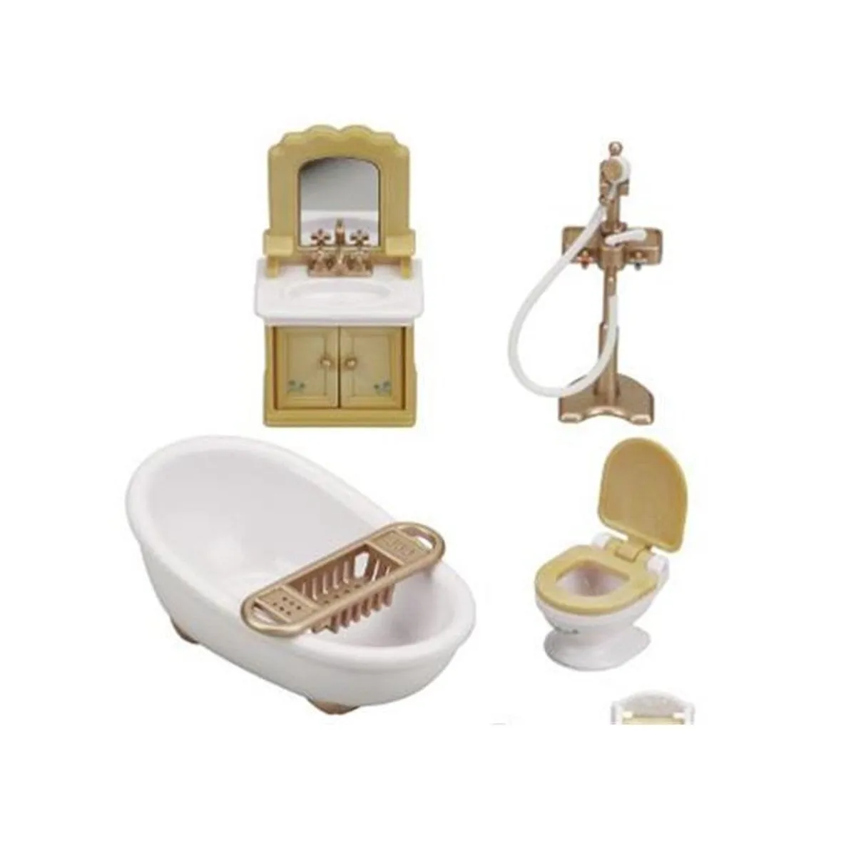 Sylvanian Families, Banyo Seti, 20 parça ,+3 yaş, figürler ayrı satılır. — görsel 2
