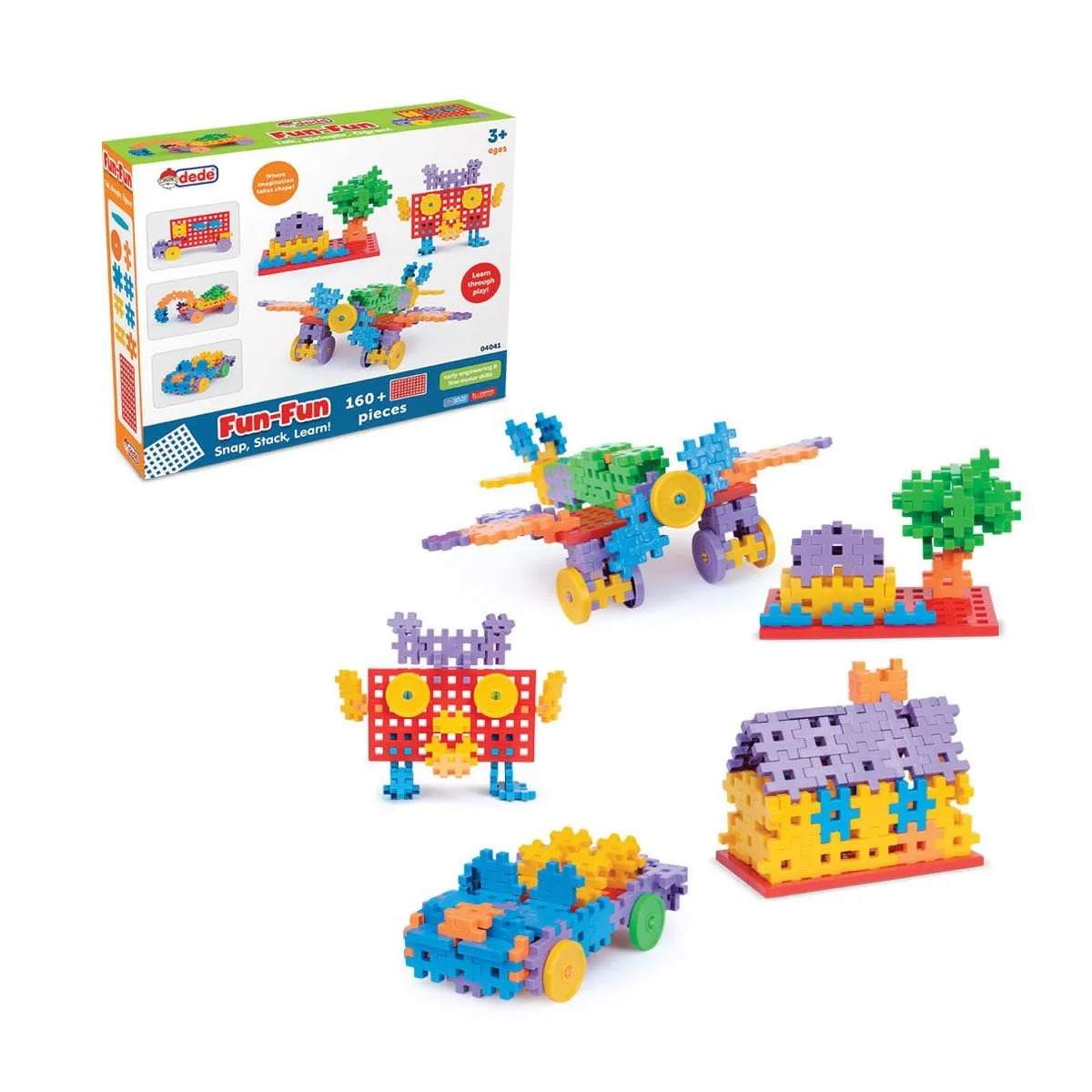 Fun Fun Puzzle 160 Parça -Dede