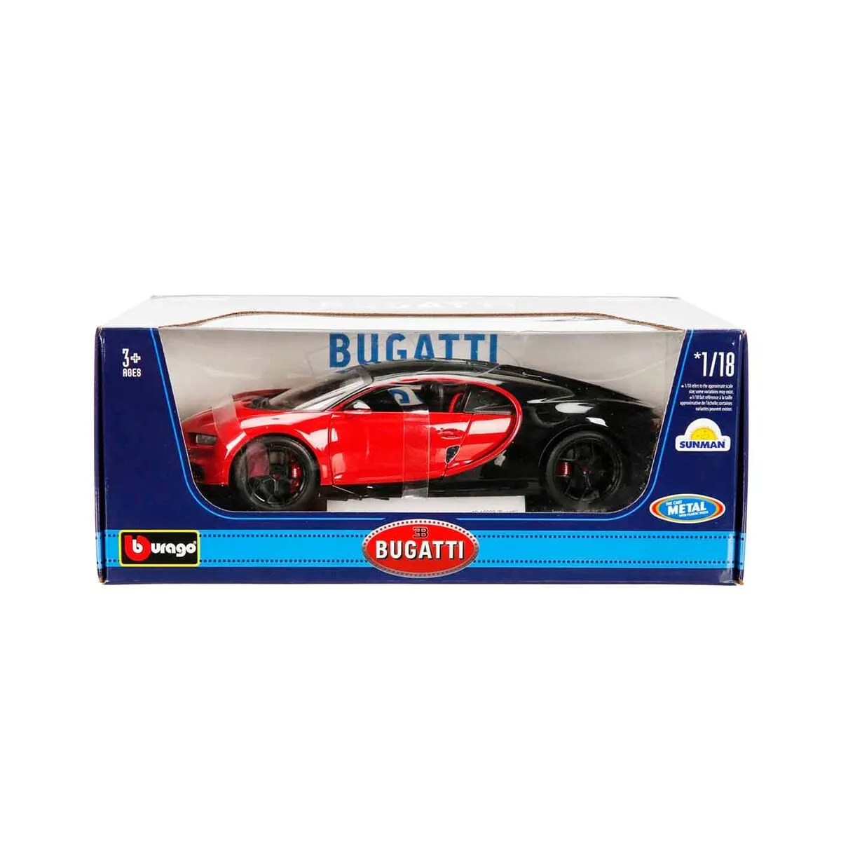 Bugatti Chiron Sport 1:18 Kırmızı — görsel 6