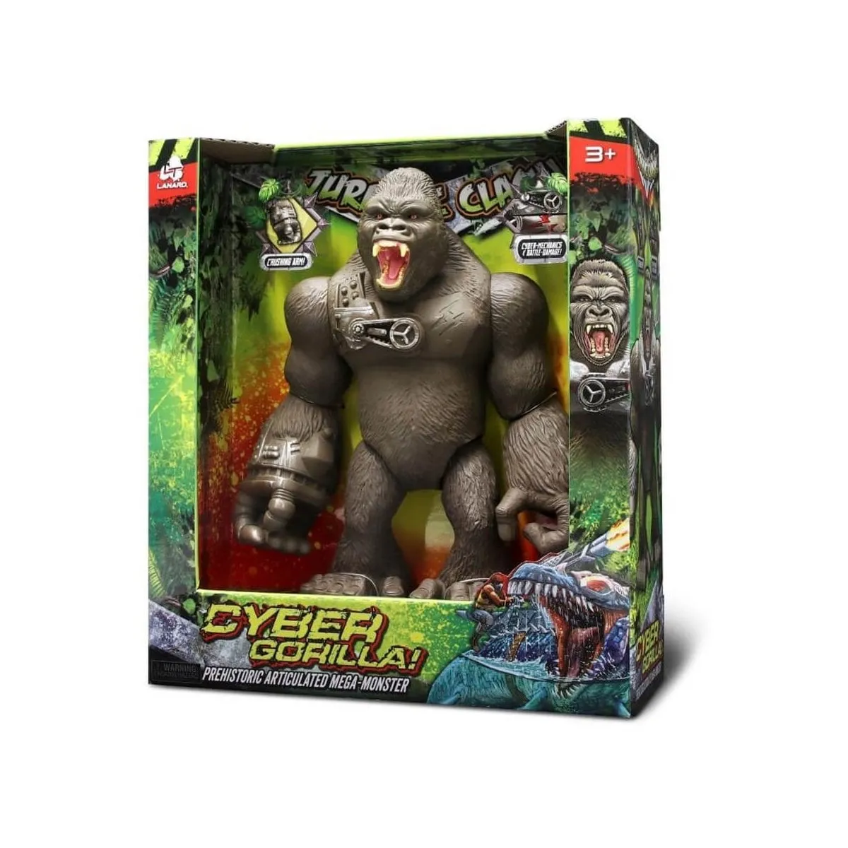 Sunman Jurassic Clash Mega Canavar Siber Goril Figürü
