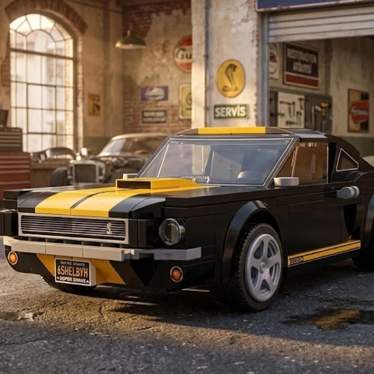 Cada Shelby GT350H 292 Parça Block Oyuncak — görsel 4