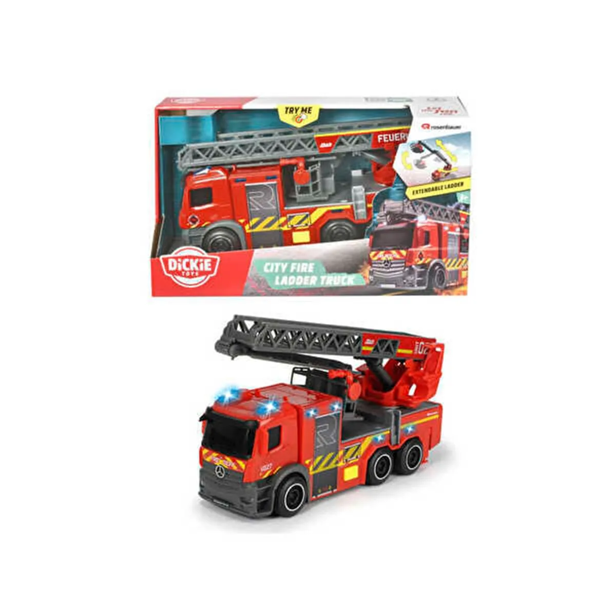 City Fire Ladder Truck