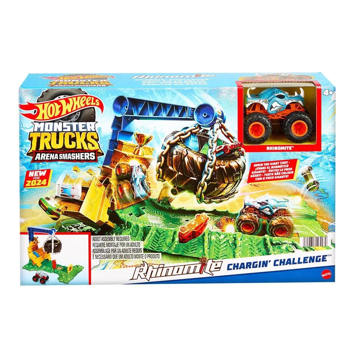 Hot Wheels Monster Trucks Arenada Rhinomite Mücadelesi