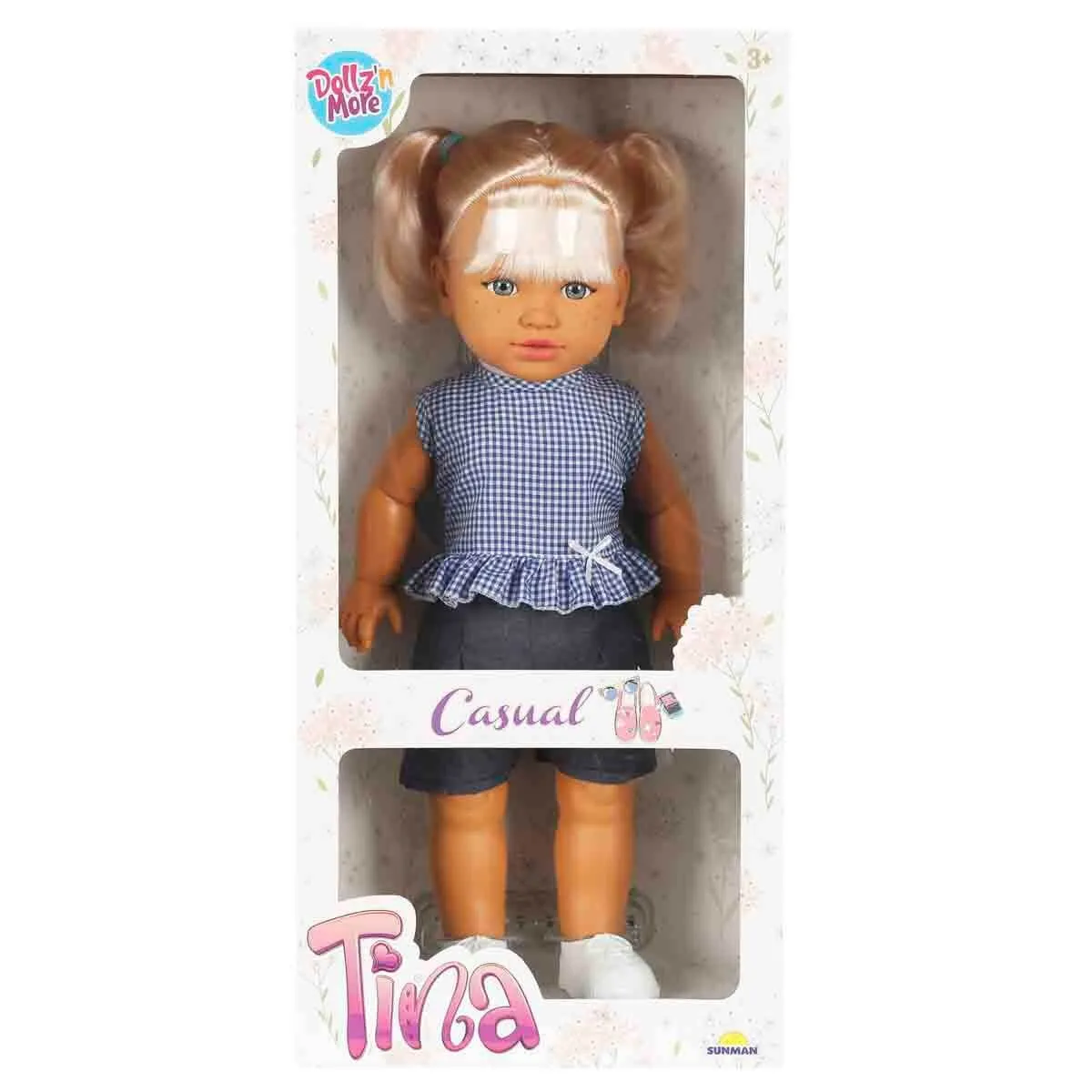 Tina Casual Oyuncak Bebek 45 Cm (Sabc-Dzm) — görsel 6