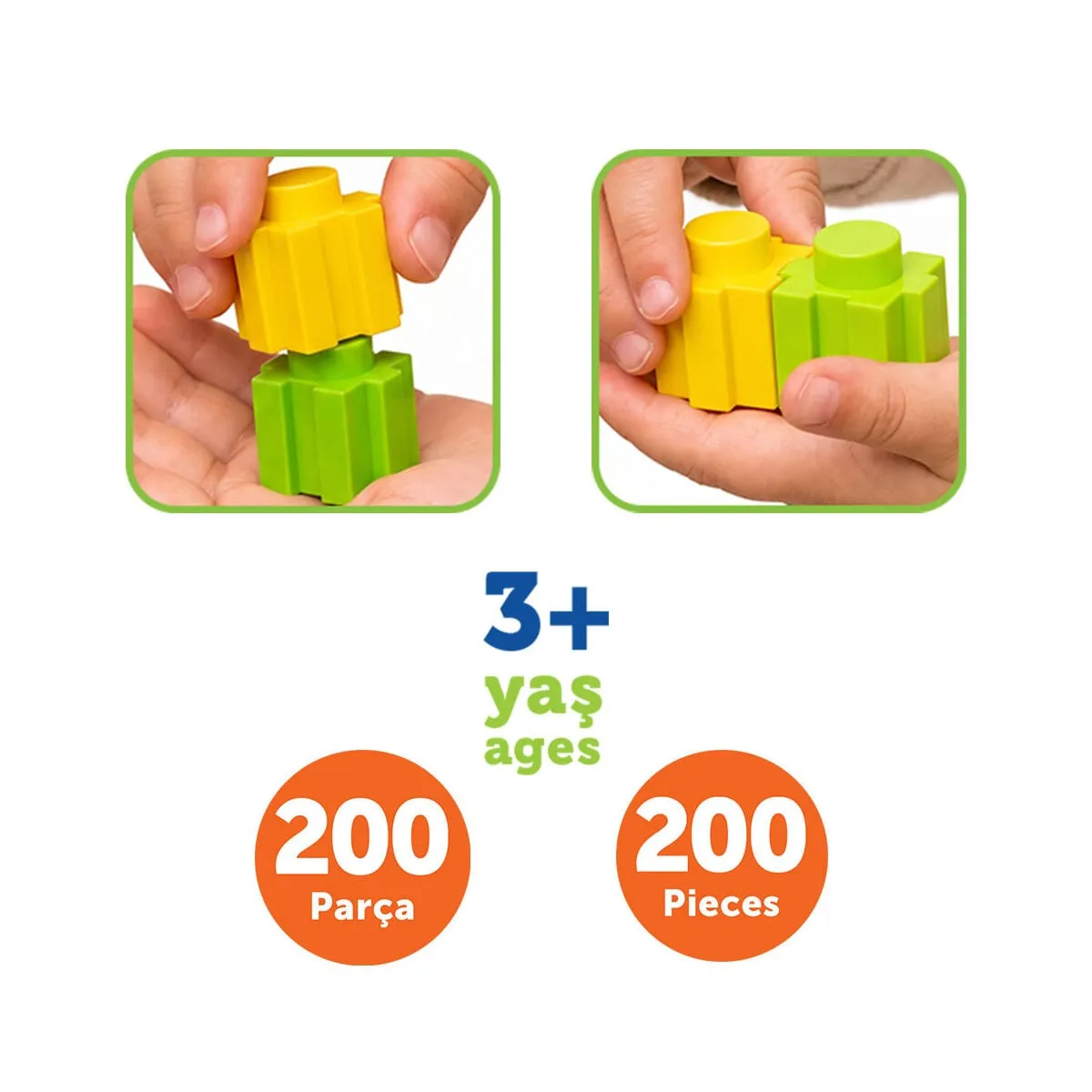 Tik-Tak Kova 200 Parça — görsel 4