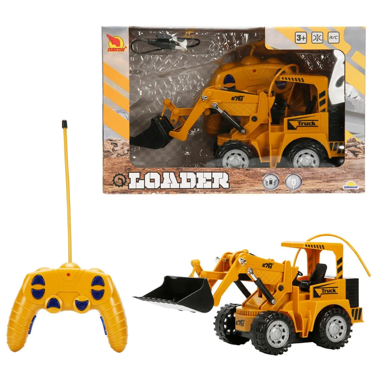 Suncon Uzaktan Kumandalı Dozer İş Makinesi